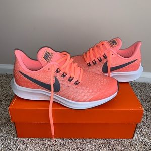 Bright Orange/Crimson Nike Air Zoom Pegasus 35